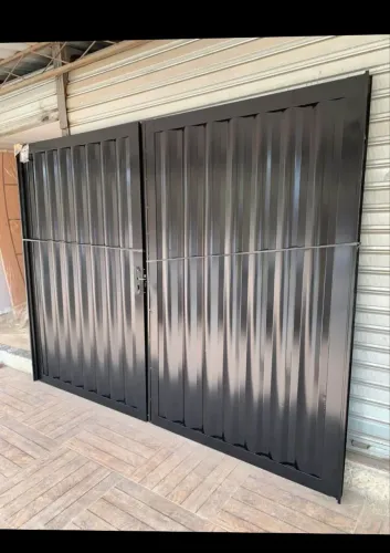 Portão de Aço galvanizado Búzios Garagem
