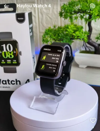 Haylou Watch 4 com GPS Integrado Novo