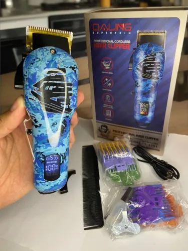 Máquina de Cortar Cabelo sem Fio Style Retrô OP Daling DL-1191 an6