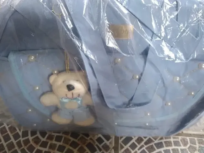 Bolsa Azul Saída De Maternidade