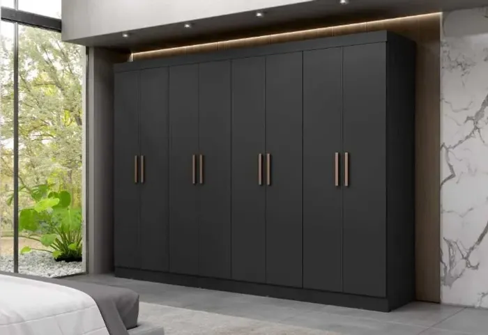 Guarda Roupa 8 Portas 4 Gavetas 100% MDF Novo Varios Modelos