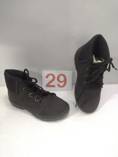 Bota Infantil feminina Vip Kids n.29 Preta NOVA