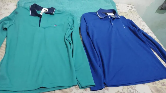 Camisa polo frio tamanho P, M