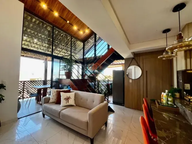 CÓD: 2928. Cobertura Duplex com Porteira Fechada para Venda no Marbella Beach Residence