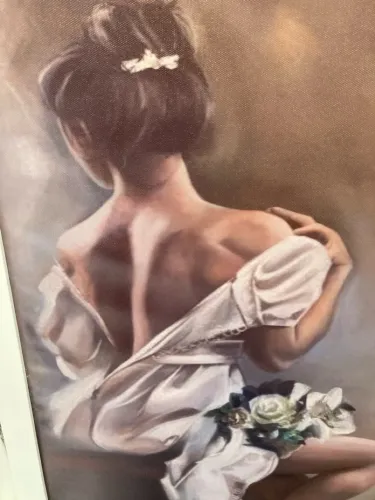 Quadro Decorativo Elegância Feminina