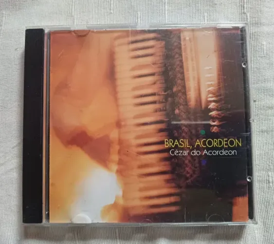 Cd Cézar do Acordeon - Brasil, Acordeon - Excelente Estado