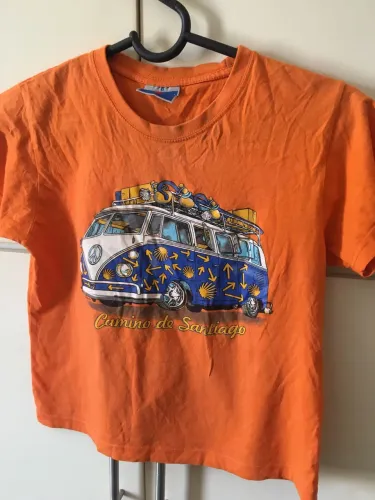 Camiseta infantil Kombi tamanho 8