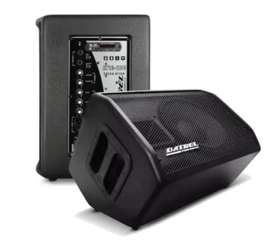 Caixa Ativa Amplificada Retorno Monitor 200w Usb Bluetooth