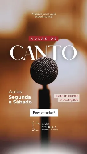 Aula de canto, musicalização Infantil e violão !!!