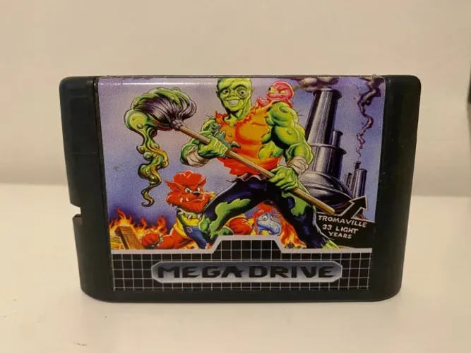 Cartucho Toxic Crusaders Mega Drive