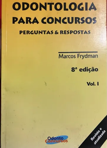 Livro Odontologia para Concursos - Perguntas e Respostas