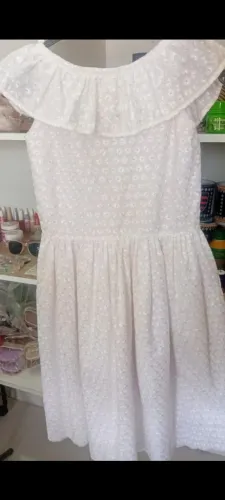 Vestido branco feminino