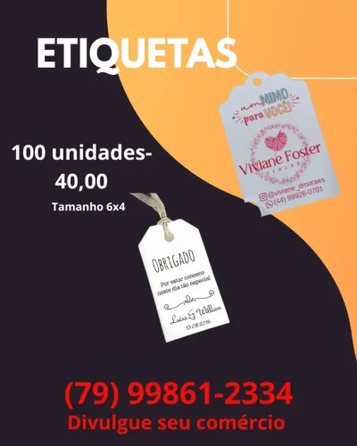 Etiquetas tags corte personalizado