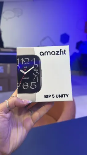 Relógio Amazfit / Bip 5 Unity / lacrado / cor: grey / loja física / $390,00