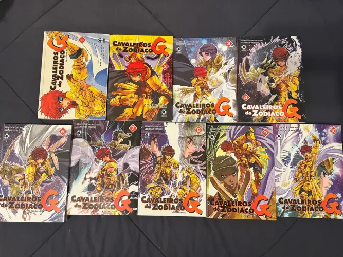 Mangás Cavaleiros do Zodíaco episódio G - $20 cada