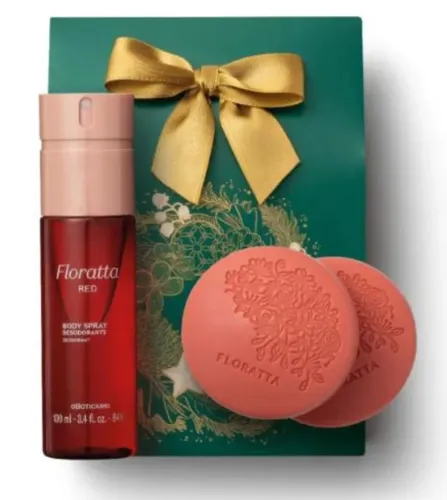 Kit Presente O Boticário Floratta Red