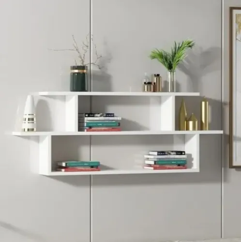 Nicho prateleira em MDF branco nórdico / Leia a descrição do anúncio
