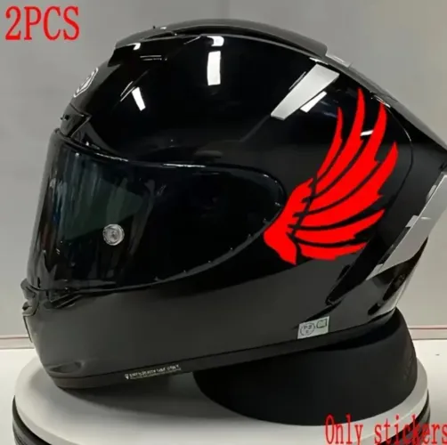 Adesivo pra Capacete Forma de Asa