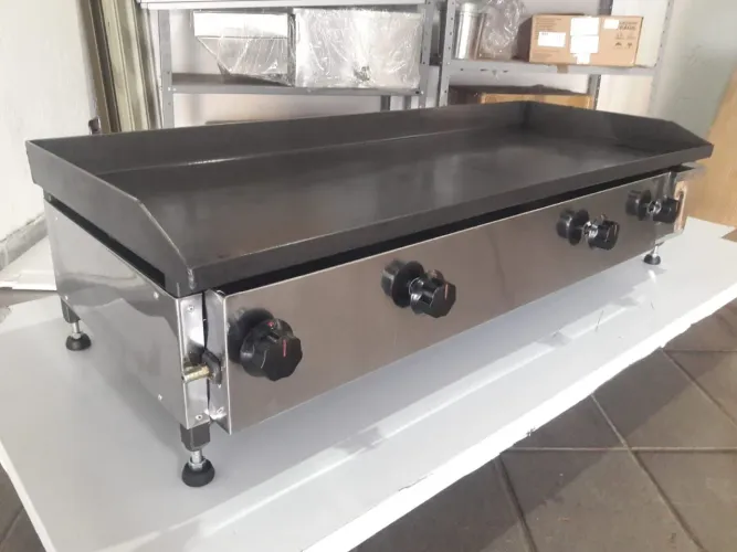 CHAPA DE LANCHES 1 METRO GRANDE PROFISSIONAL NOVA