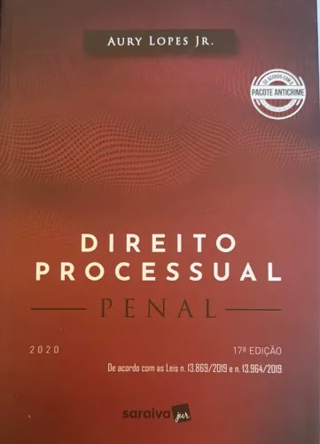 Direito Processual Penal - Aurys Lopes Jr. - 17ª Edição