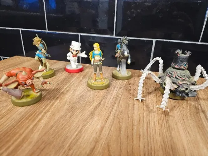 Amiibo Nintendo Zelda e Mario novos!