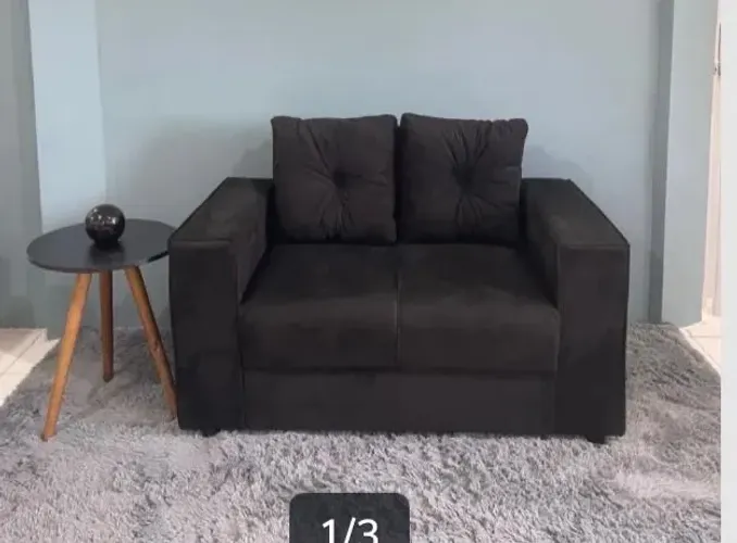 Sofá 2 lugares moderno e confortável