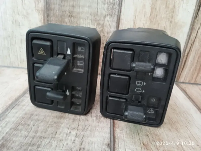 Chave Comando Chaves Farol/Alerta Fiat Uno/Fiorino/Elba