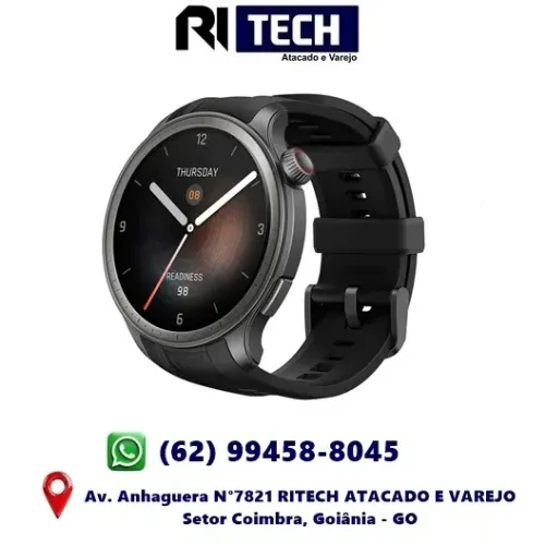 Relógio Smartwatch Amazfit Balance - GPS/Wi-Fi Bioimpedancia Xiaomi