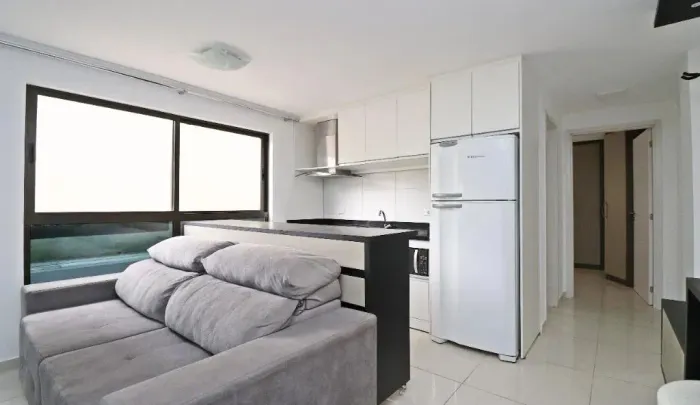 Studio à venda no Edifício Mondrian Home do Bairro Bacacheri em Curitiba