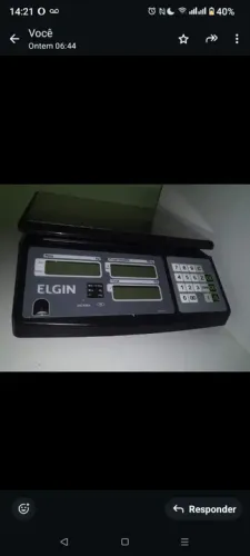 Balança Comercial Elgin (semi-nova)