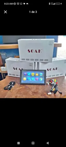 Multimídia 9 polegadas Android 13 com 64gigas entrega grátis 