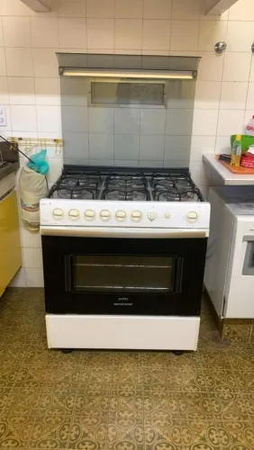 Fogão antigo de 6 bocas Brastemp 