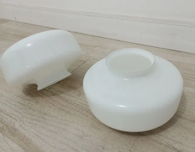 Globo LEITOSO 70$ o par ( ENTREGO )
