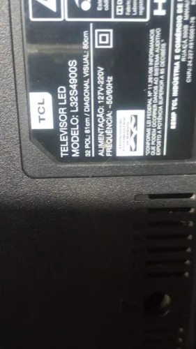 Tv TCL 32 LED para eletrônica 