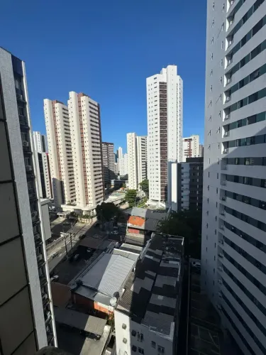 proximo ao shopping Recife, 14 andar, 3 qts 1 st, 2 vgs, piscina, nascente.