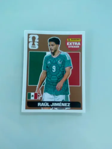 Figurinha Extra Bronze Raul Jimenez - Copa 2026