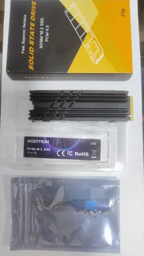 SSD NVME M.2 PCIe 4.0 Kootion 2TB - 7400Mb/s