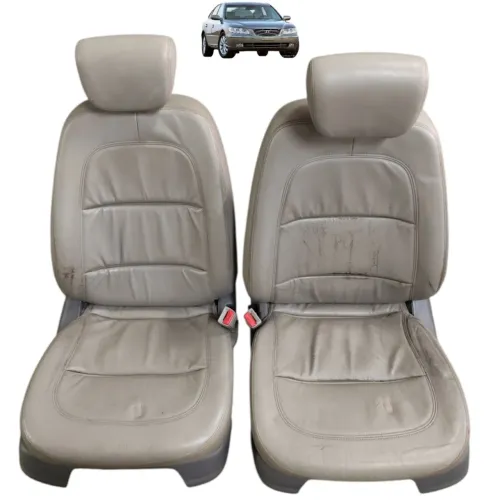 Par banco couro dianteiro Hyundai azera 2008 2009 2010 2011
