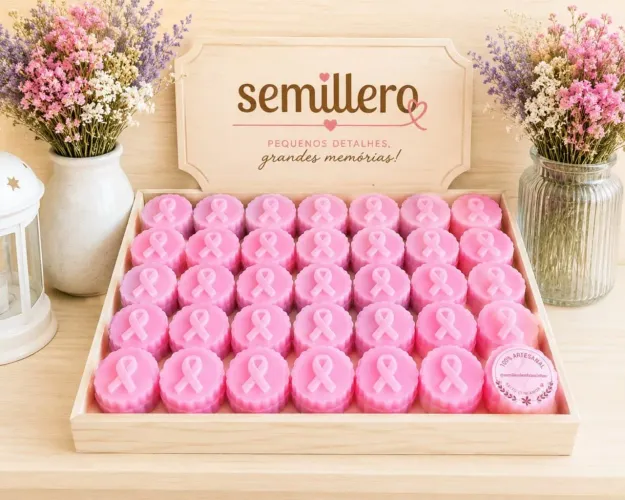Lembrancinha para outubro rosa