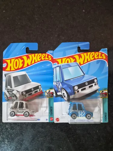 Kit 2 Hot Wheels Golf Tooned Lacrado