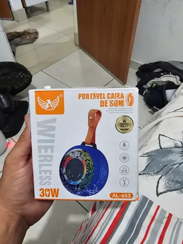 Caixa de som portátil 