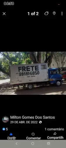 Fretes e mudanças.