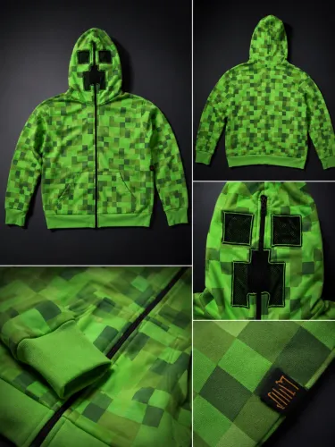 CASACO CREEPER - MINECRAFT