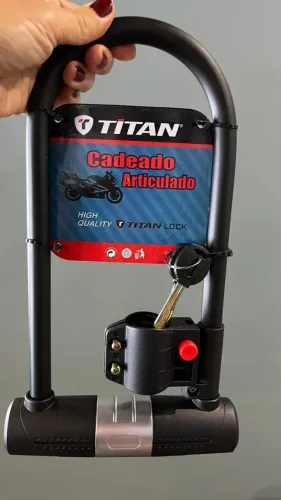 Cadadeado U lock Grande Reforçado