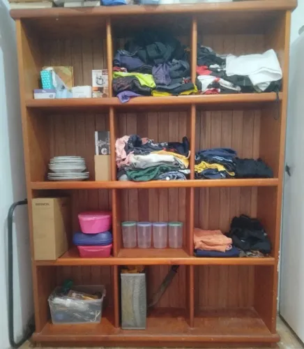 3 em 1 prateleira closet armário