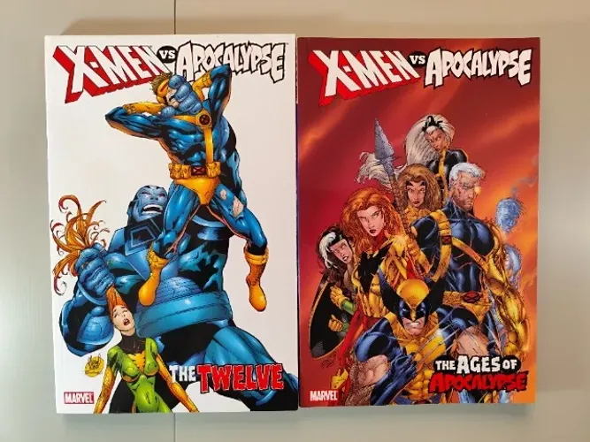 X-Men versus Apocalypse - 2 edições encadernadas (Importado - USA)