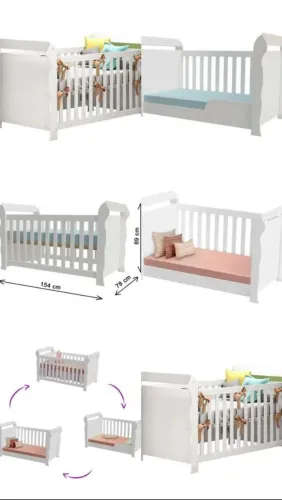 Vendo berço cama