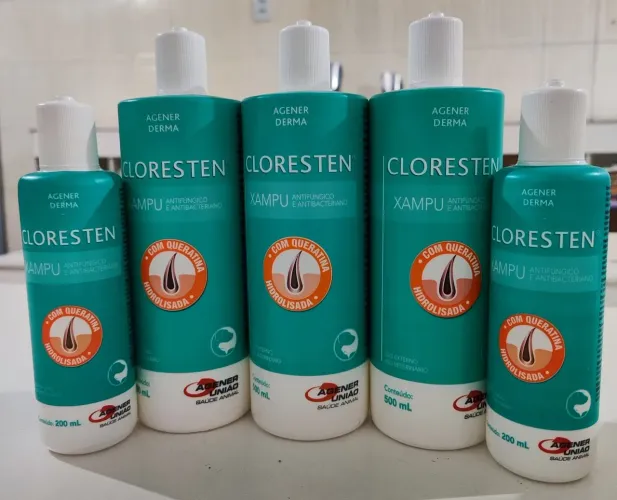 Shampoo cloresten 