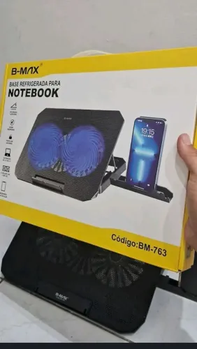 suporte para notebook base refrigerada
