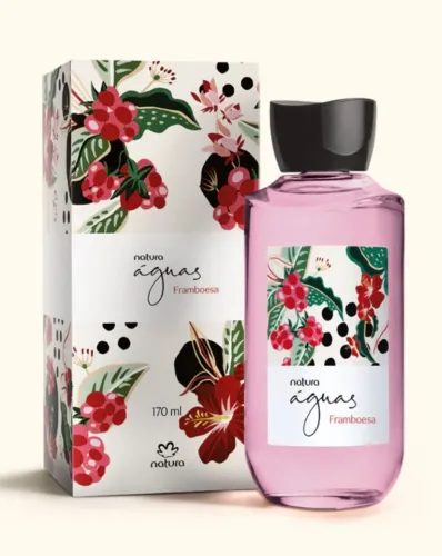 Colônia feminina aguas framboesa